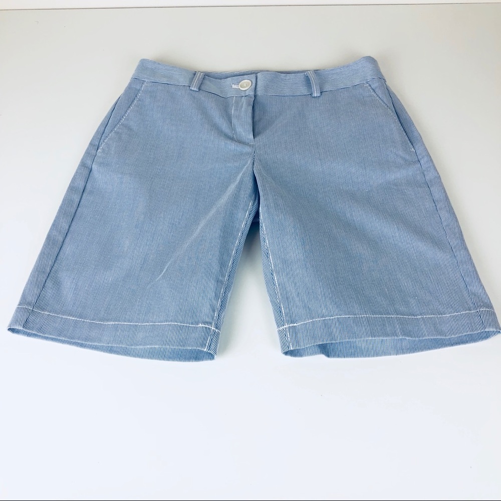 Loft Factory {NWT} Stripe Bermuda Shorts Size 2